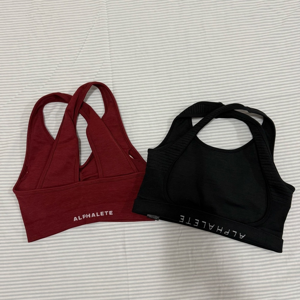 Alphalete Sports Bra Bundle Sz Xs